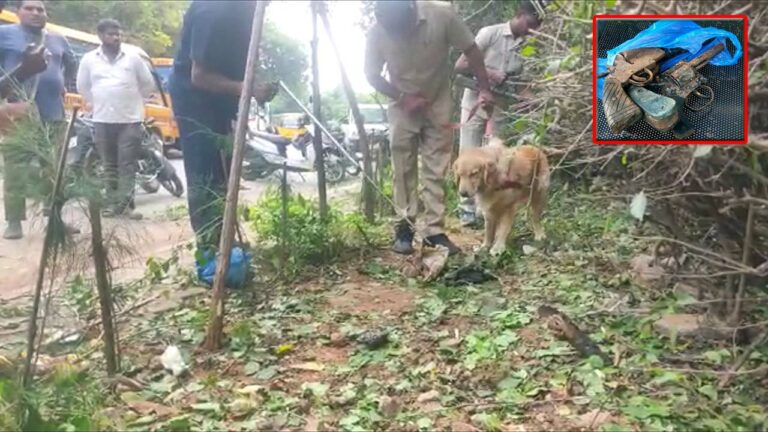 Nampally Public Garden : పబ్లిక్ గార్డెన్‌లో కలకలం సృష్టించిన తుపాకులు