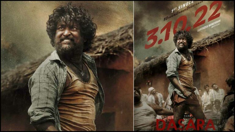 DASARA: ‘ధూమ్ ధామ్ ధోస్థాన్’ కోసం నాని మాసియెస్ట్ అవతార్!