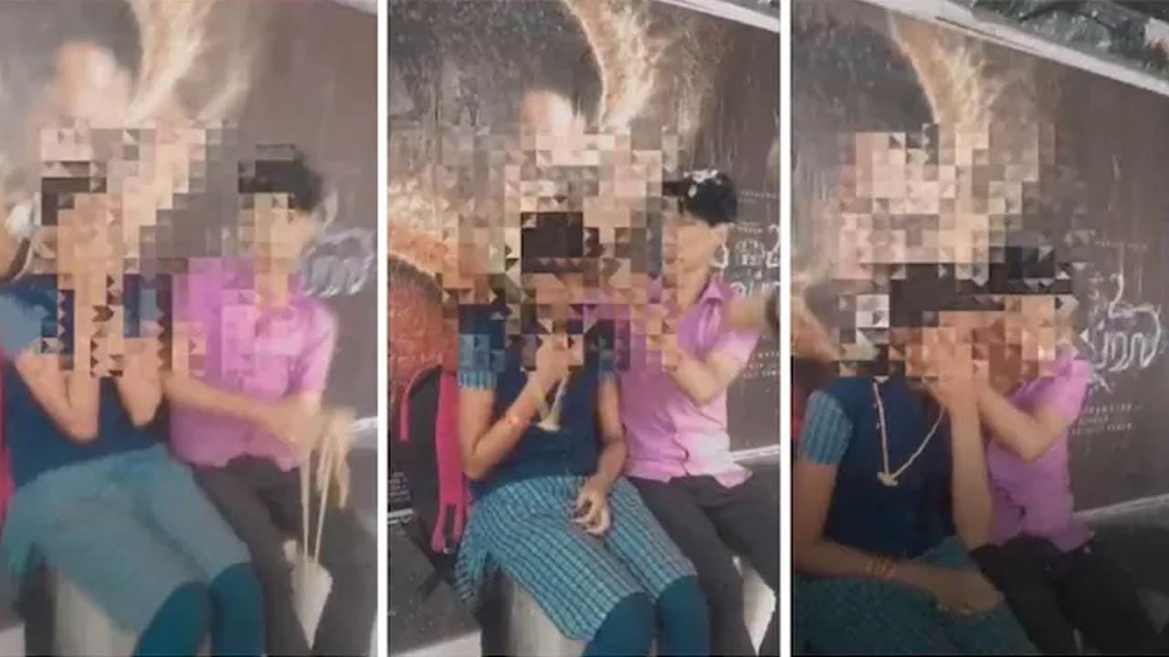 School Girl Marriage At Bus Stop: బస్టాండ్‌లోనే స్కూల్‌ విద్యార్థినికి తాళి కట్టేశాడు.. అంతా షాక్‌..