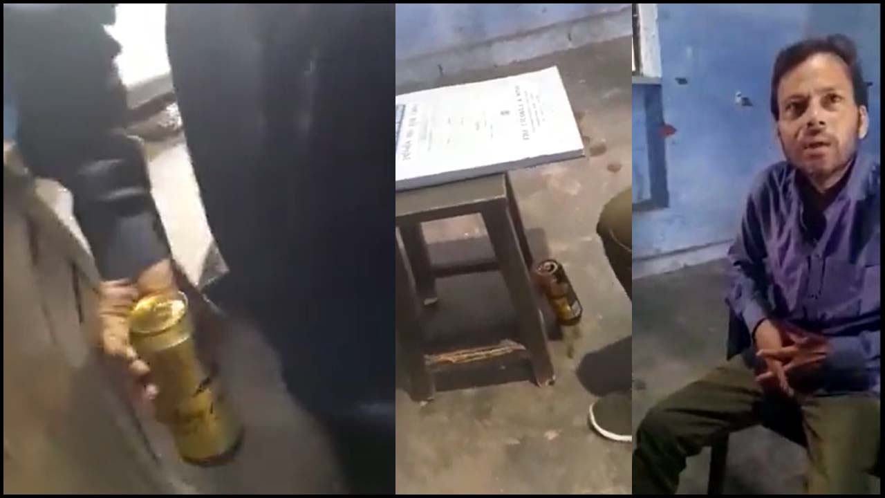 UP Teacher Suspended: క్లాస్ రూమ్‌లో టీచర్ పాడు పని.. వీడియో వైరల్