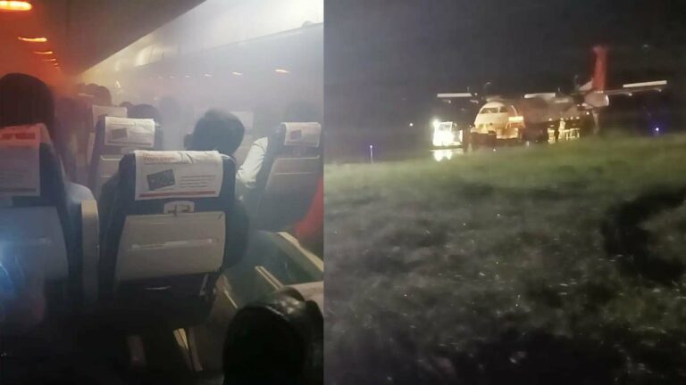 Spicejet Fire: స్పైస్‌జెట్‌ విమానంలో పొగలు.. ప్రయాణికులు ఉక్కిరిబిక్కిరి