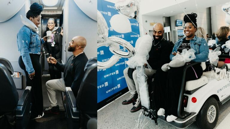 Surprise in Flight: విమానం గాల్లో ఉండగా గర్ల్‌ఫ్రెండ్‌కు ప్రపోజ్‌.. ఆమె ఏం చేసిందంటే..?