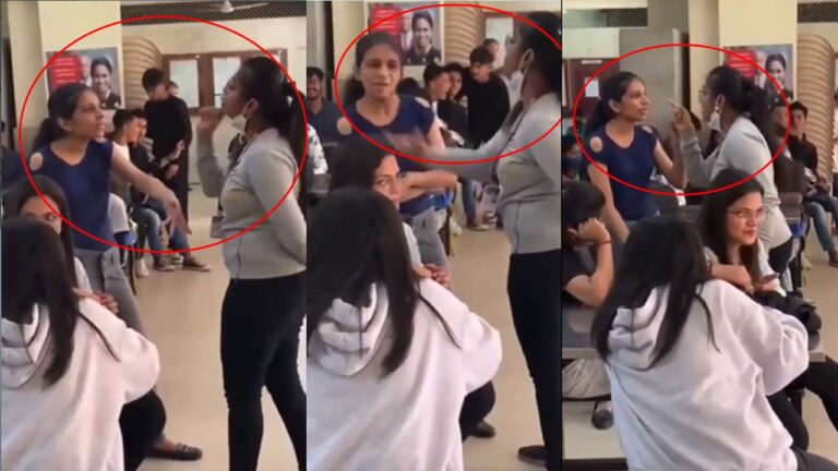 Viral Video: కాలేజీ క్యాంటీన్‌లో ఇద్దరమ్మాయిల ఫైట్‌.. వీడియో వైరల్‌