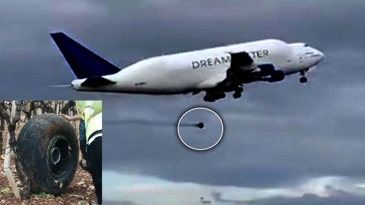 Viral Video: టేకాఫ్ అవుతుండగా ఊడిపడిపోయిన విమాన చక్రం.. మరి ప్రయాణికులు..!