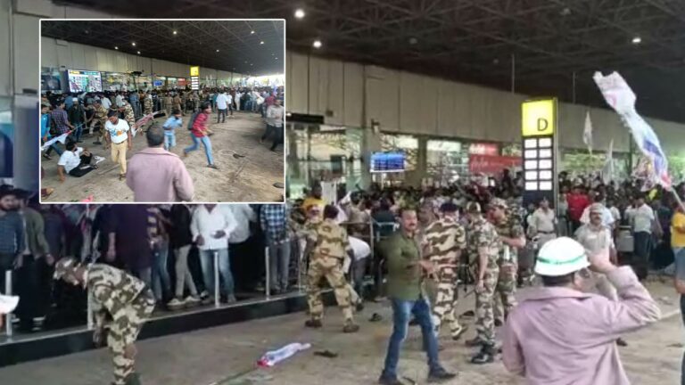 Flash Flash: విశాఖలో మంత్రుల కార్లపై రాళ్ల దాడి.. ఎయిర్‌పోర్ట్‌ దగ్గర ఉద్రిక్తత..