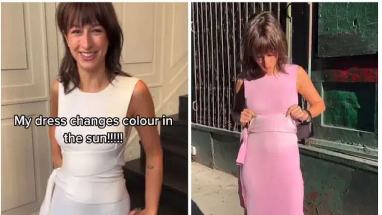 Colour Change Dress: ఎండకు రంగులు మారే వెరైటీ డ్రెస్