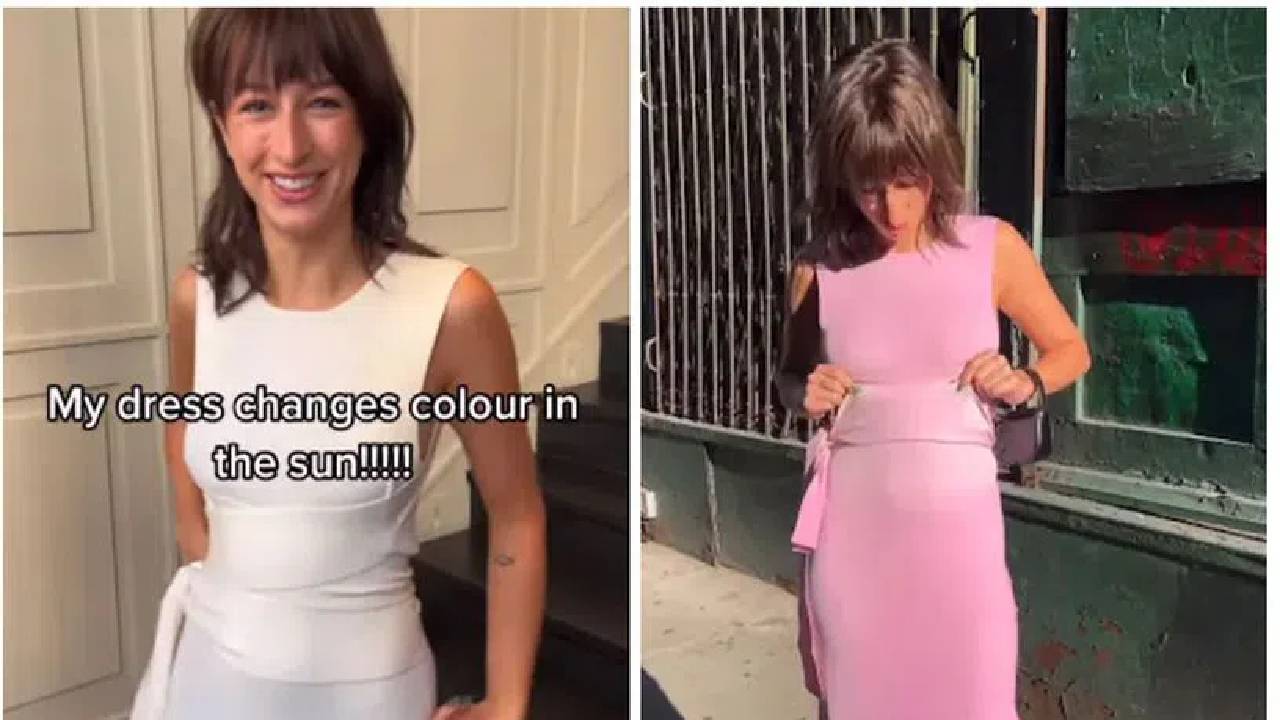 Colour Change Dress: ఎండకు రంగులు మారే వెరైటీ డ్రెస్