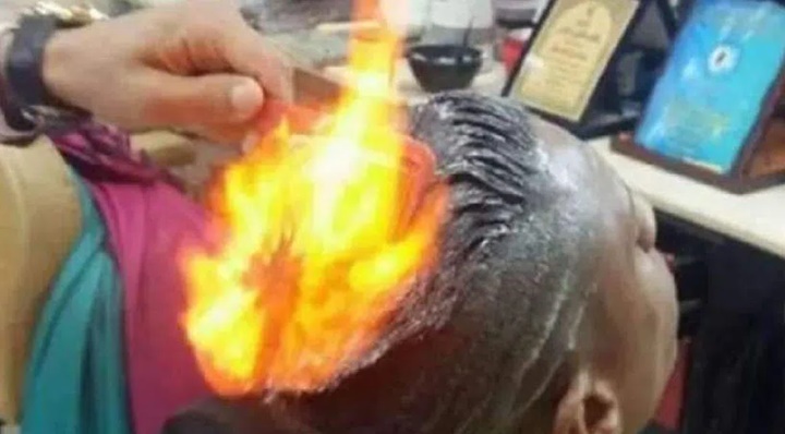 Hair Cut Failed: యువకుడి ప్రాణాల మీదకు తెచ్చిన హెయిర్ కటింగ్.. వీడియో వైరల్