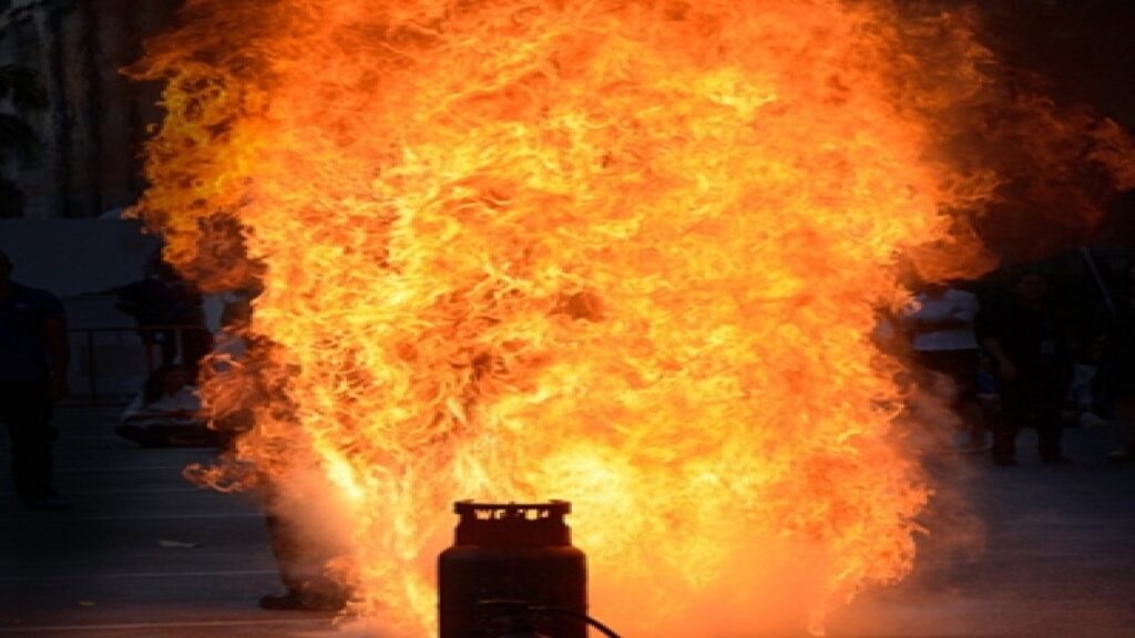 Gas Cylinder Explosion