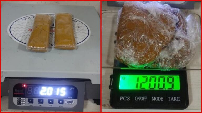 Gold Seized: ఎయిర్‌పోర్టులో భారీగా బంగారం పట్టివేత.. గోల్డ్‌ను పేస్ట్‌గా మార్చి..