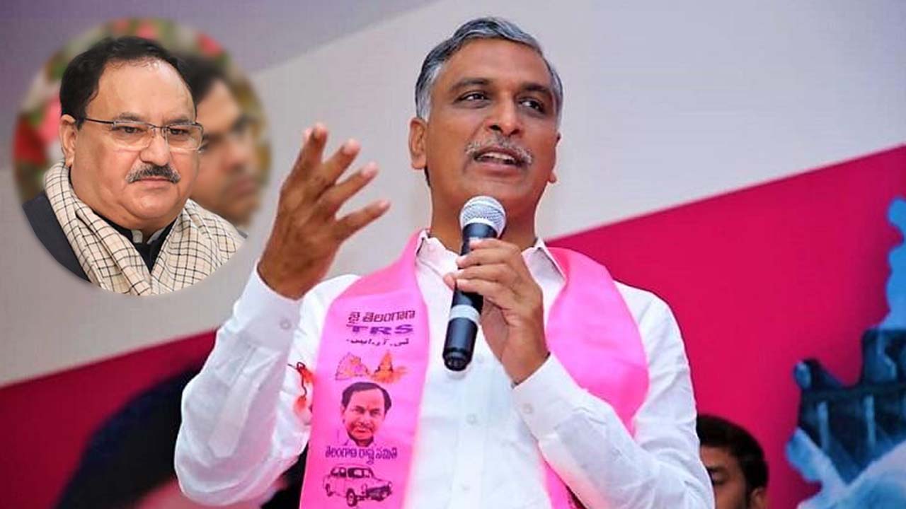 Harish Rao: నడ్డా జీ.. మీ హామీలు ఏమయ్యాయి? హరీశ్ రావ్ ట్వీట్ వార్