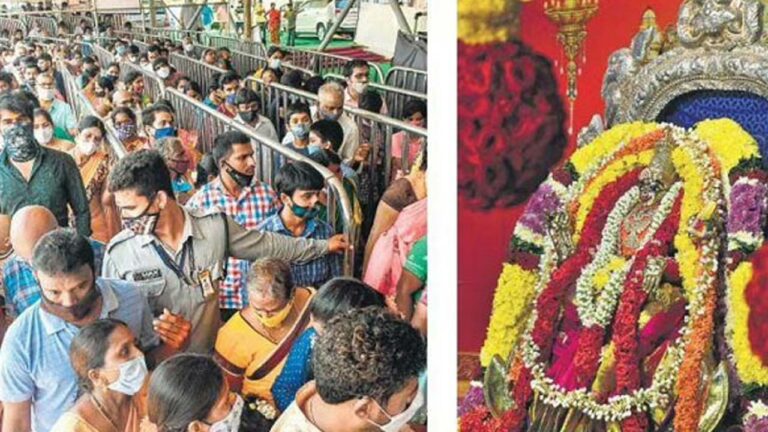 Viajayawada Durgamma Temple : భక్తులకు కిక్కిరిసిన ఇంద్రకీలాద్రి