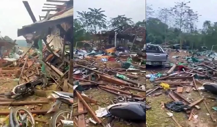 Myanmar Military Airstrike: మయన్మార్‌లో సైన్యం దాడులు..  80 మంది దుర్మరణం