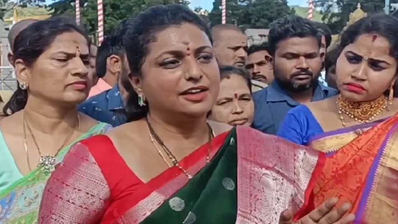 Minister Roja: తింగరోళ్లు..  బావాబామ్మర్దులు ‘అన్‌స్టాపబుల్‌’గా అబద్దాలు ఆడుతున్నారు