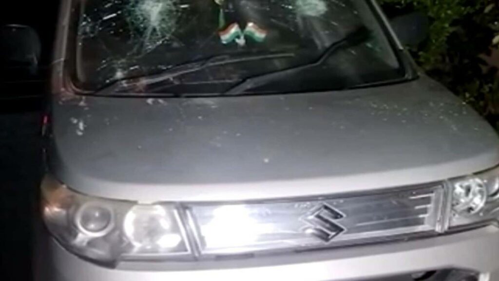 Stone Pelting In Gujarat