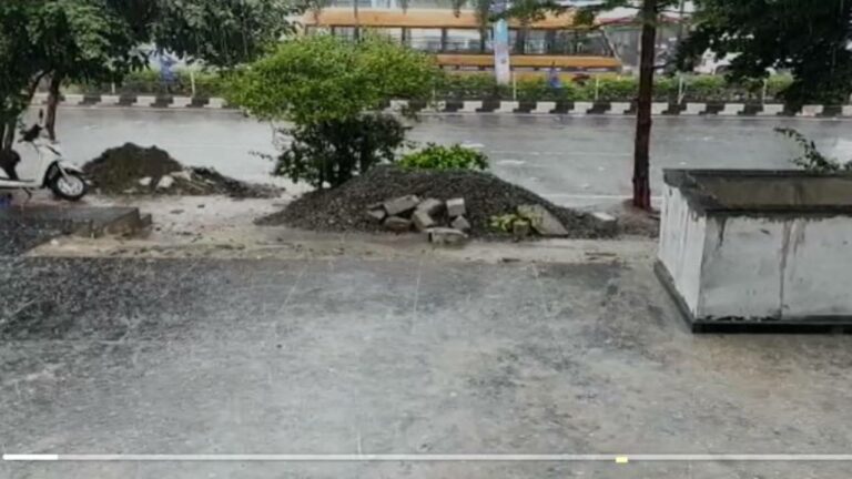 Visakha Garjana: ఒకవైపు విశాఖ గర్జన.. మరోవైపు జోరు వాన