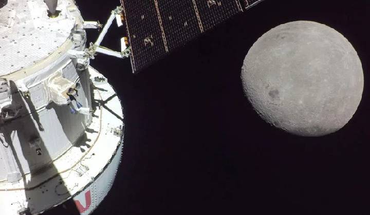 Orion Spacecraft: చంద్రుడికి  చేరువలో ఓరియన్ స్పేస్ క్రాఫ్ట్..