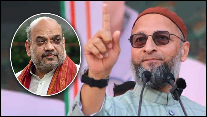 Owaisi Counter To Amit