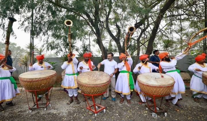 Rahul Bharat Jodo Yatra in Hyderabad: రాహుల్ హైదరాబాద్ పాదయాత్ర ఫోటోలు
