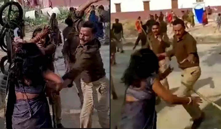 Police Attacked Women: దారుణం.. మహిళలపై కర్రలు, లాఠీలతో దాడిచేసిన పోలీసులు