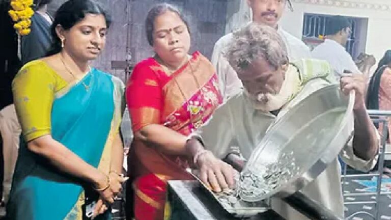 Beggar Donates Money: బిచ్చగాడి గొప్ప మనసు.. వేల రూపాయలు విరాళం