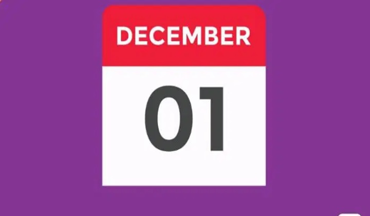 December 1