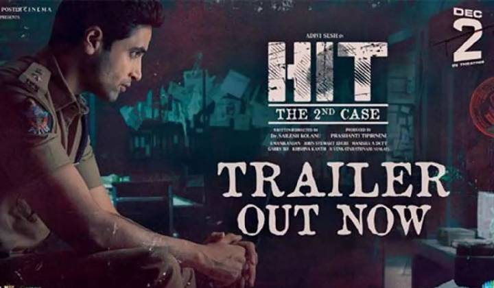 Hit-2 Trailer : అడవి శేషుకు మరో ‘హిట్’ గ్యారెంటీ.. అదిరిపోయిన టీజర్
