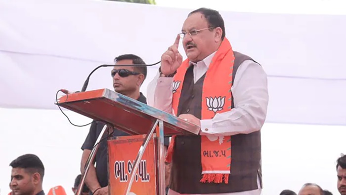 JP Nadda:  కాంగ్రెస్ మాత్రమే భారతదేశాన్ని విచ్ఛిన్నం చేయగలదు.. ఏకం కాదు..