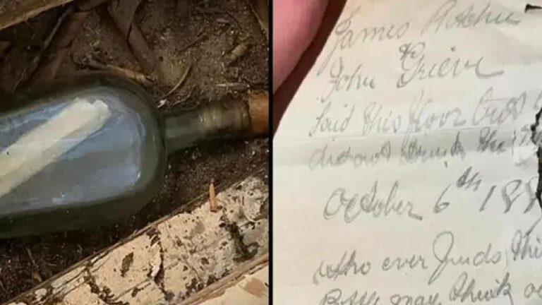 Viral News: సీసాలో బయట పడ్డ 135ఏళ్ల నాటి లేఖ .. అందులో ఉన్నది చదవగానే..