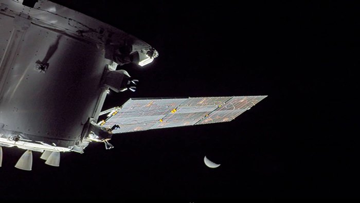 NASA: విజయవంతంగా చంద్రుని కక్ష్యలోకి ప్రవేశించిన నాసా అంతరిక్ష నౌక.. వీడియో ఇదిగో..