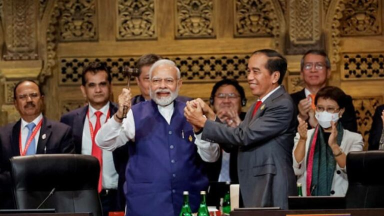 G20 Presidency to India: అధికారికంగా భారత్‎కు జీ20 అధ్యక్ష పగ్గాలు.. బాధ్యతలు అందుకున్న మోదీ