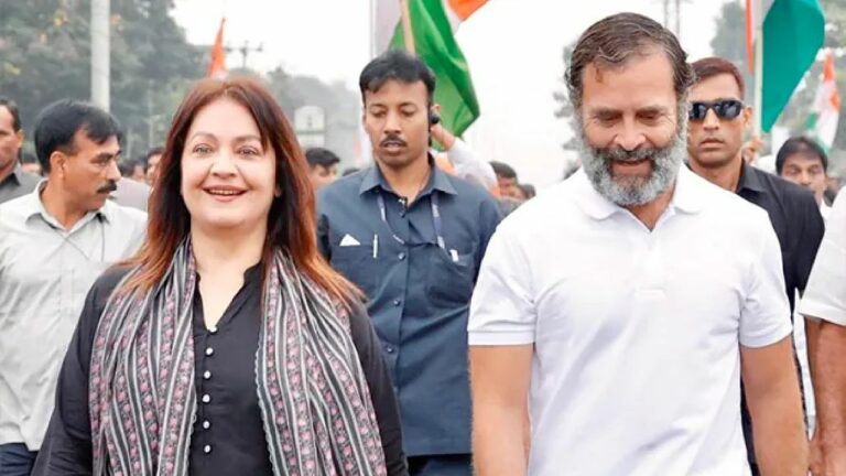 Bharat Jodo Yatra: రాహుల్ జోడో యాత్రలో పాల్గొన్న సీనియర్ నటి పూజాభట్