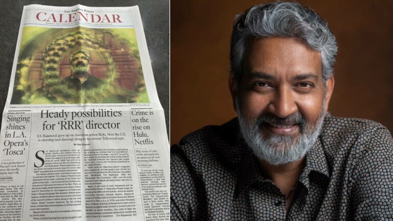 Director Rajamouli: అమెరికా పేపర్లో రాజమౌళిపై కథనం