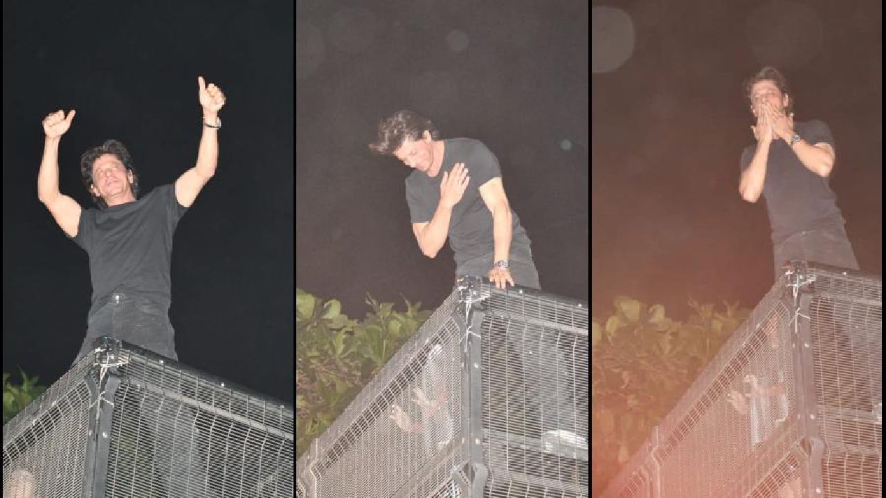 Shah Rukh Khan: షారుఖ్ ఖాన్ ఇంటి ముందు ఫ్యాన్స్ హంగామా