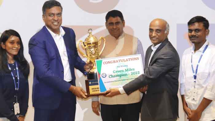 Osmania University : ఉస్మానియా యూనివర్సిటీకి గ్రీన్ మైల్స్ అవార్డు