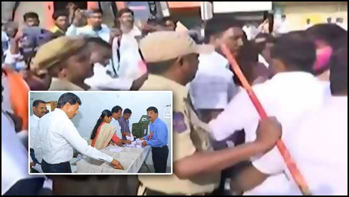 Cess Votes Counting: సెస్ ఎన్నికల లెక్కింపులో గందరగోళం.. బీఆర్ఎస్, బీజేపీ వర్గాల మధ్య గొడవ