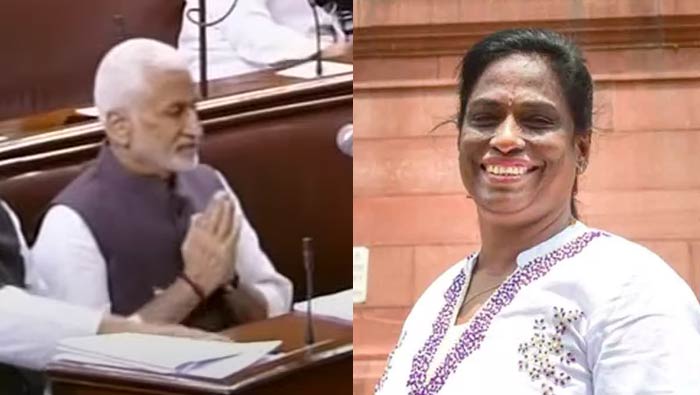Rajya Sabha: రాజ్యసభ ప్యానల్‌వైస్‌ చైర్మన్‌గా విజయసాయిరెడ్డి, పీటీ ఉష