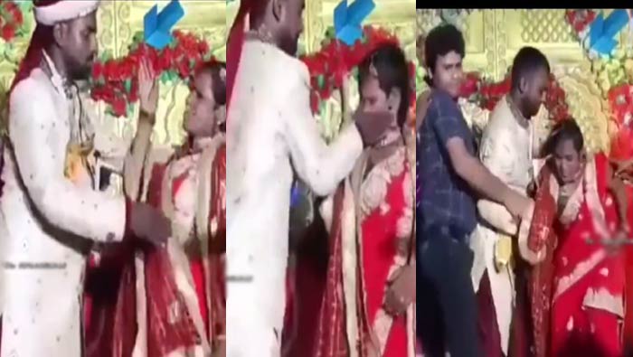 Wedding Video Going Viral: స్టేజ్‌పై వధువును బలవంతం చేసిన వరుడు..