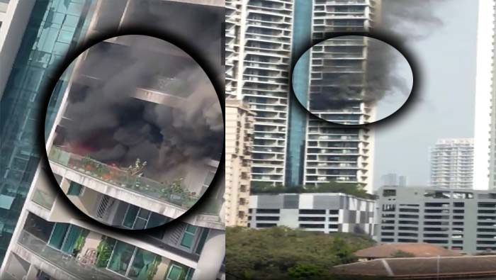 Big Breking: ముంబై లోయర్ పరేల్ ప్రాంతంలోని అవిగ్నాన్ పార్క్ భవనంలో మంటలు