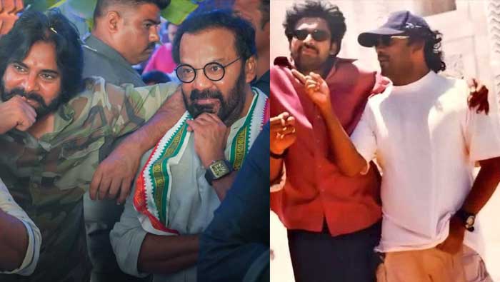 Pawan Kalyan: పవన్ అంత చనువుగా చేయివేసి మాట్లాడుతున్న ఈ వ్యక్తిని గుర్తుపట్టారా..?