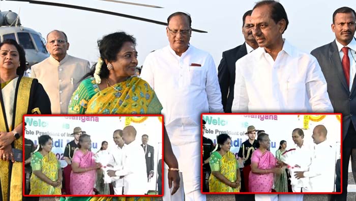 KCR-Bandi Sanjay: ఎన్నాళ్లకెన్నాళ్లకు.. ఒకే ఫ్రేంలో కేసీఆర్, గవర్నర్, బండిసంజయ్‌..