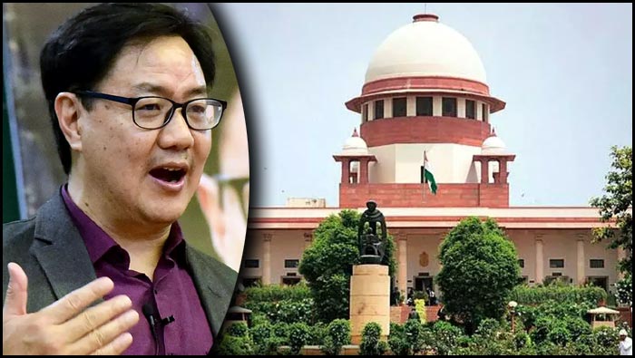 Kiren Rijiju Letter: కొలీజియంలో ప్రభుత్వ ప్రతినిధుల్ని చేర్చుకోండి.. కిరణ్ రిజిజు లేఖ