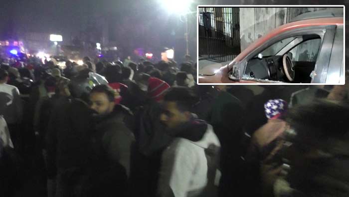 Stone Pelting: చిచ్చుపెట్టిన చికెన్‌..! రెండు వర్గాల మధ్య దాడులు