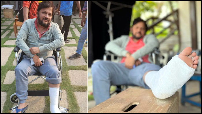 Surender Reddy: షాకింగ్.. సురేందర్ రెడ్డికి యాక్సిడెంట్.. గాయంతోనే సెట్‌లో..