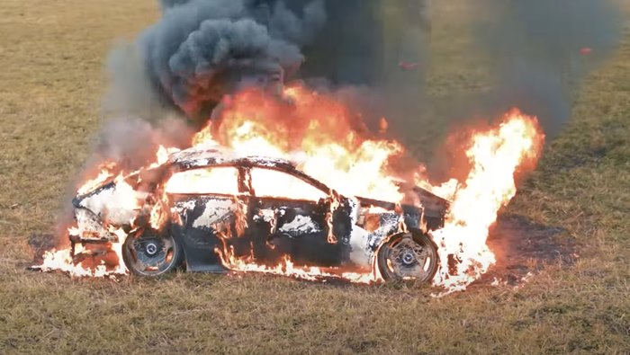 Burnt Car