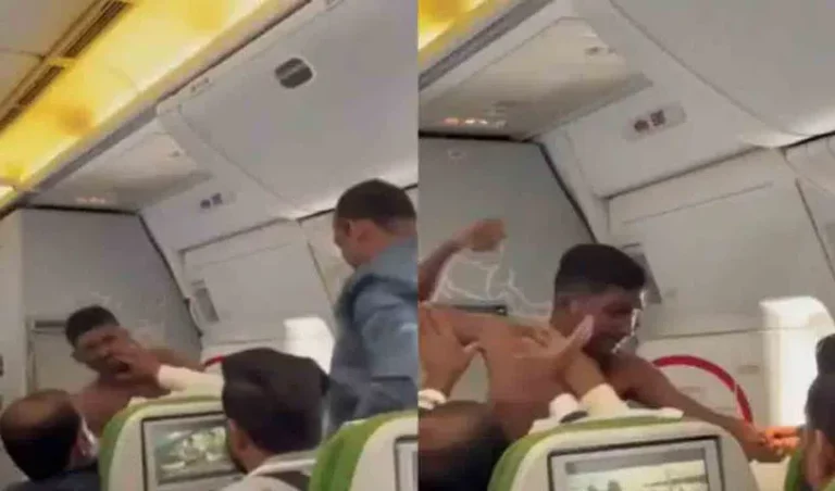 Plane Fight: ఏమిరా బాబు ఎందుకంత ఆవేశం.. విమానంలో పొట్టుపొట్టుగా కొట్టుకున్నారు