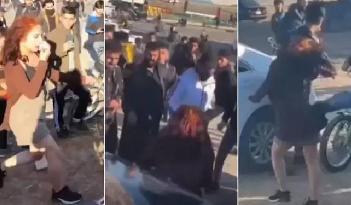 Iraq: స్కర్టు, టాప్ ధరించిందని టీనేజ్ అమ్మాయిపై దాడి.. చుట్టుముట్టి అరాచకం.. వీడియో వైరల్..