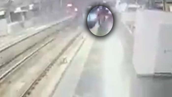 Musapet Metro Station: మెట్రోరైలు ముందు దూకిన వ్యక్తి.. షాకింగ్‌ వీడియో