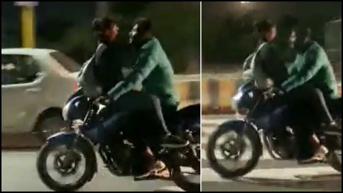Ajmer Bike Couple: బైక్‌పై జంట రాసలీలలు.. గుణపాఠం చెప్పిన పోలీసులు