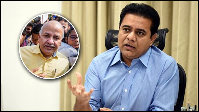 Ktr On Manish Sisodia